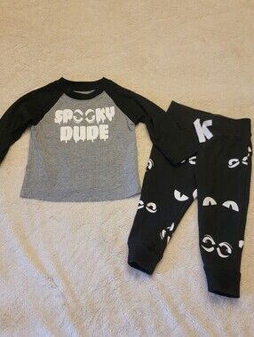 Celebrate Halloween Baby/Toddler 2 Piece Long Sleeve T-Shirt And Jogger Set